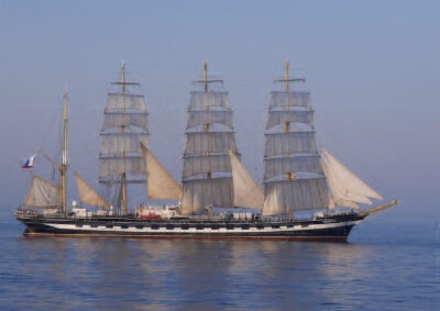 Russian Tall Ship by Margaret Quayle