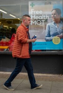 Out For A Healthy Stroll Andy Dunford