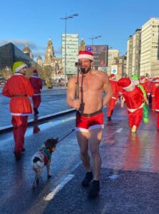 The Things You See On Santa Dash Karen Redfern