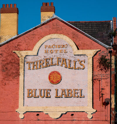 Threfalls brewery was registered in Liverpool in 1888. The brewery and bottling plant were closed in the early 1980s