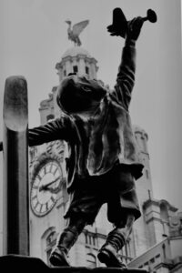 Blitz Statue Liverpool Graham Liu
