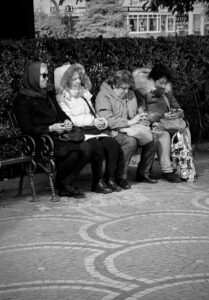 Nostalgia And Notifications A Park Bench Sofia Cathy Rigby