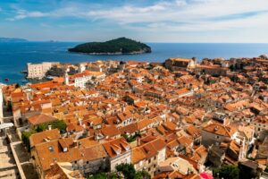 Red Roofs Of Dubrovnik Steve Sefton