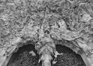 Up Close To Sagrada Familia June Poston